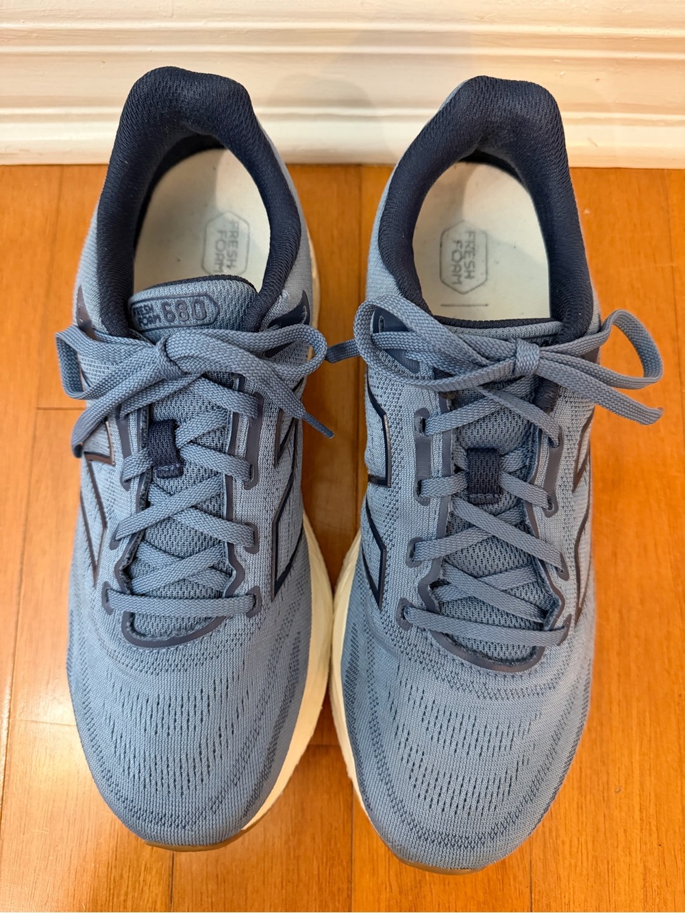 New Balance Fresh Foam 680 v8 Men's Running Shoes Blue Size 9 M680CS8 EUC - Picture 6 of 9